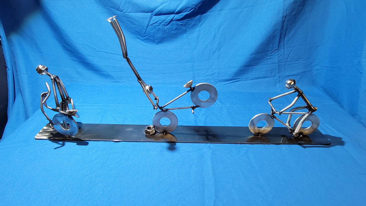 Bike Crash Scene - "The Full Shawn"