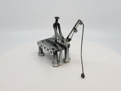 Fisherman on a Dock - Small