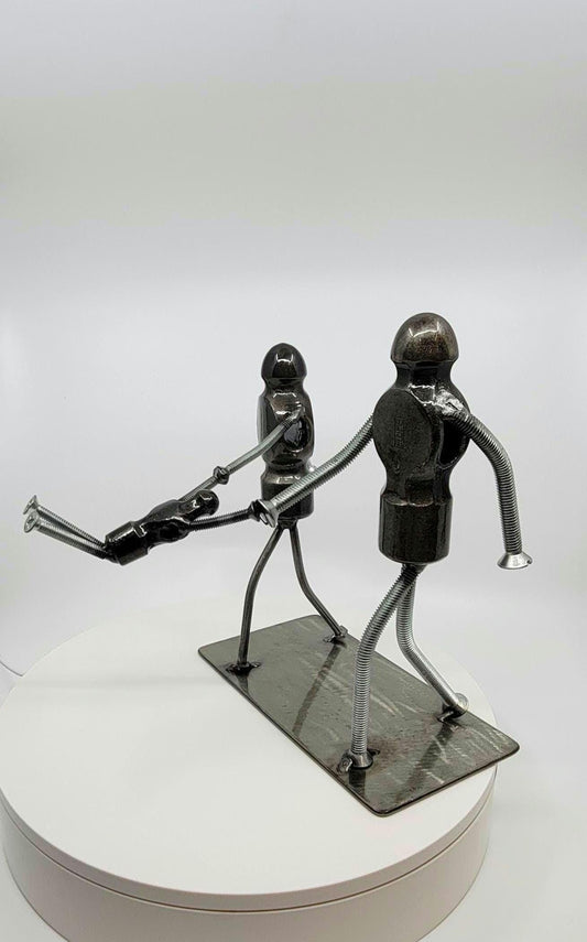 Hammer Family with Swinging Kid