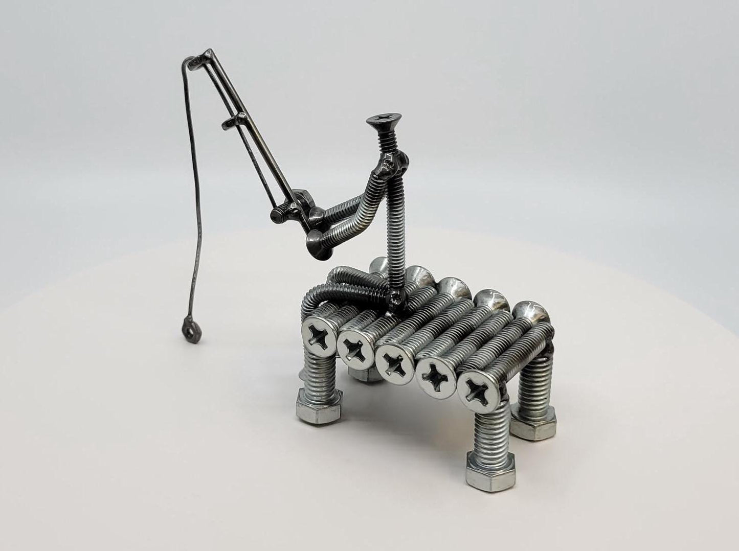 Fisherman on a Dock - Small