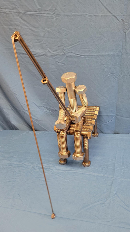 Fisherman on a Dock - Large