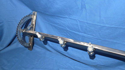 5 Coat Hook Fixture Made From Motorcycle Parts