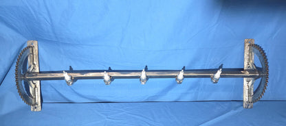 5 Coat Hook Fixture Made From Motorcycle Parts